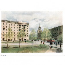 1960. Ленинград. Московский проспект.